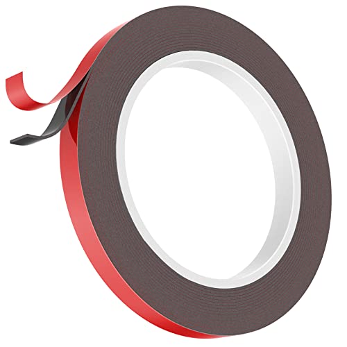 Emitever Doppelseitiges Klebeband Extra Stark - 5m x 10mm, Wasserdichtes Multifunktionales Montageklebeband für Wand und LED-Streifen, Auto, Wohn, Bürodekor und Außende Emitever Doppelseitiges Klebeband Extra Stark - 5m x 10mm, Wasserdichtes Multifunktionales Montageklebeband für Wand und LED-Streifen, Auto, Wohn, Bürodekor und Außende von Emitever