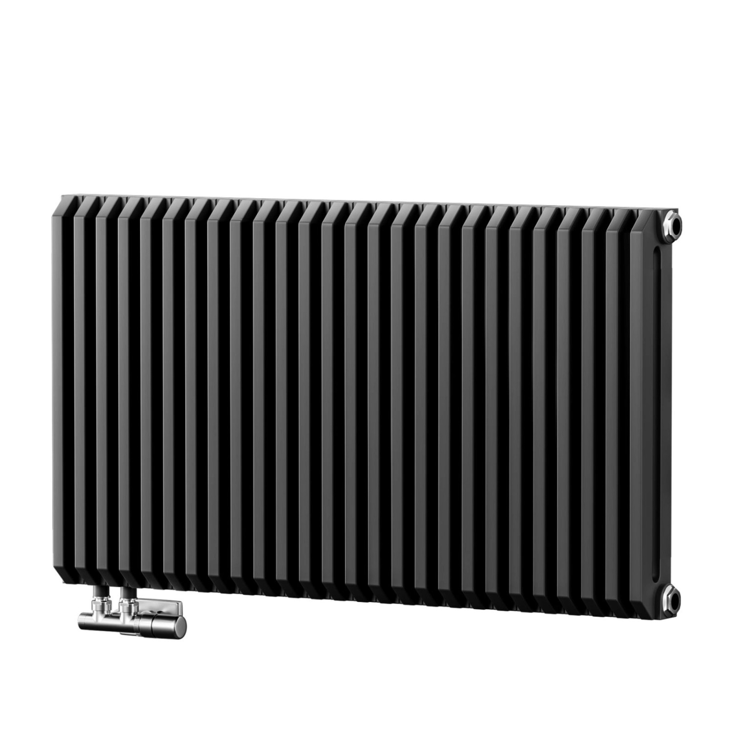 Emke Heizkörper 60x84cm 1383W Anthrazit Doppellagig D-Form Seitlicher Paneelheizkörper Seitenanschluss Emke Heizkörper 60x84cm 1383W Anthrazit Doppellagig D-Form Seitlicher Paneelheizkörper Seitenanschluss von Emke