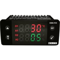 Emko ESM-3723.5.3.4.0.1/01.01/1.0.0.0 2-Punkt und PID Regler Temperaturregler NTC 0 bis 100 °C Relai von Emko