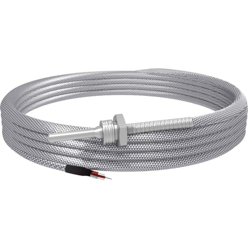 Emko Temperatursensor RTR-M08-L050-K04 Sonde Pt100 Messbereich -50 bis +400 °C Kabellänge (Details) 4 m 1 Stk von Emko