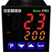 Emko - ecoPID.4.5.1R.S.0 Temperaturregler Pt100, j, k, r, s, t, l -199 bis +999 °c Relais 5 a, ssr (l von Emko