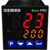 Emko ecoPID.4.5.2R.S.0 Temperaturregler Pt100, J, K, R, S, T, L -199 bis +999°C Relais 5 A, SSR (L von Emko