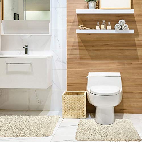 Emma Barclay 2-teiliges Badezimmermatten-Set, 100% Baumwolle, Loop, Twist, cremefarben, Einheitsgröße Emma Barclay 2-teiliges Badezimmermatten-Set, 100% Baumwolle, Loop, Twist, cremefarben, Einheitsgröße von Emma Barclay