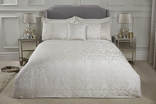 Emma Barclay Eden Jacquard-Bettwäsche-Set für Doppelbett, cremefarben von Emma Barclay