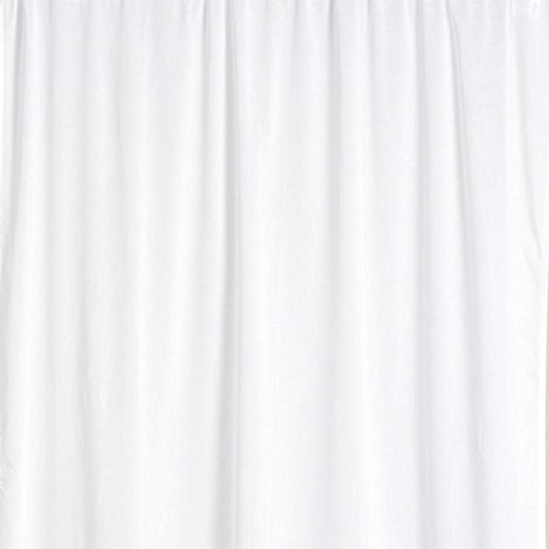Emma Barclay Vorhänge mit Bleistiftfalten, Polyester, weiß, Width 66 x Drop 87" (168 x 221cm) von Emma Barclay
