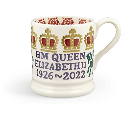 Emma Bridgewater Queen Elizabeth II 1/2 Pint Tasse von Emma Bridgewater