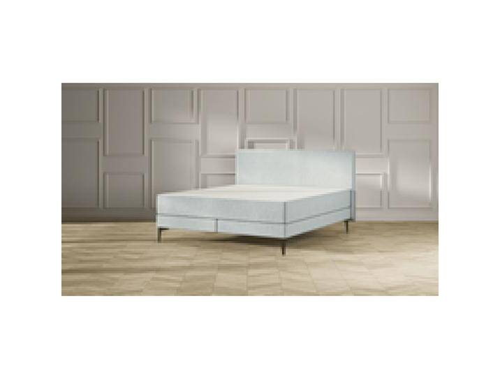 Emma Elite Boxspringbett V2 – Mint - 180x200 cm - Kopfteil Kissen - Metallfüße von Emma