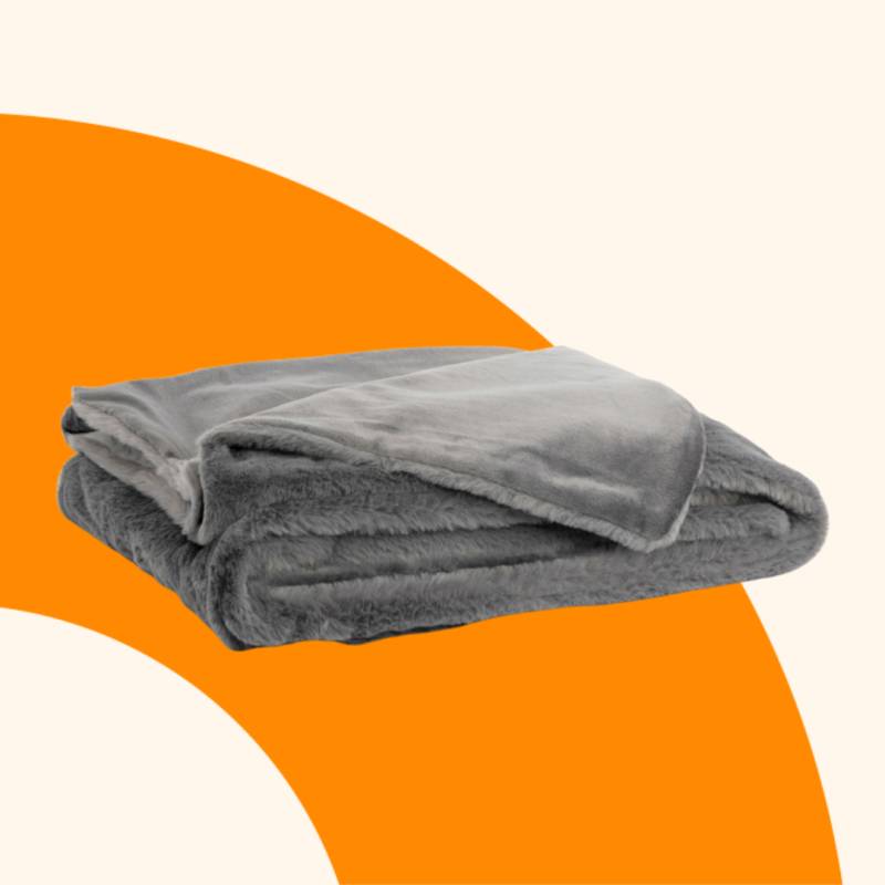 Emma Classic Fleecedecke | Dunkelgrau | 150x200cm von Emma