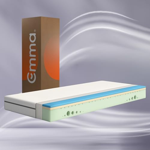 Emma One+ Matratze 80x200 H3 Hart – Kühlende & atmungsaktive 3-Zonen-Schaummatratze – Ergonomisch, Klimaregulierend & Waschbarer Bezug – Für alle Schlafpositionen geeignet Emma One+ Matratze 80x200 H3 Hart – Kühlende & atmungsaktive 3-Zonen-Schaummatratze – Ergonomisch, Klimaregulierend & Waschbarer Bezug – Für alle Schlafpositionen geeignet von Emma