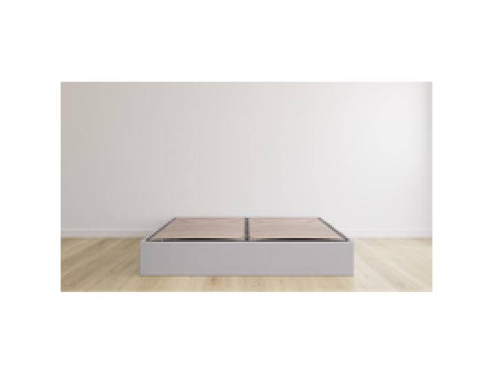 Emma Premium Stauraumbett 140x200 V2 - hellgrau von Emma