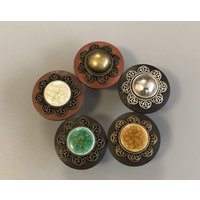 Möbelknöpfe Aus Holz & Zinklegierung - Schrankknöpfe Küchenknöpfe 5 Styles Erhältlich von EmmaDIYFU