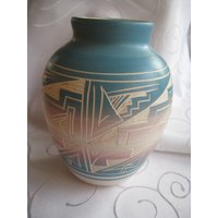 Keramikvase Mit Signatur Keramikvase Mit Signatur von EmmaRosesVintage