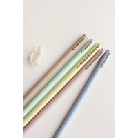 Affirmations-Bleistifte 5Er Set - Einschulungsgeschenk Für Kinder Schultütenfüllung Motivation & Selbstvertrauen Schulanfänger von EmmaWulfersStudio