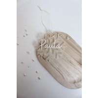 Personalisierte Schneeflocke Aus Acryl Als Baumschmuck| 3D | Christbaumkugeln Weihnachtsgeschenk Weihnachtsgeschenkidee Weihnachten von EmmaWulfersStudio