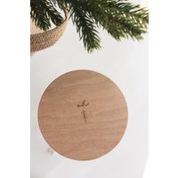 Vorratsglas Mit Graviertem Holzdeckel "Oh Tannenbaum' - Perfekt Als Weihnachts- Oder Nikolausgeschenk | Keksdose Für Plätzchen von EmmaWulfersStudio