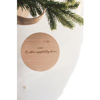Vorratsglas Mit Graviertem Holzdeckel "Unsere Lieblingsplätzchen' - Perfekt Als Weihnachts- Oder Nikolausgeschenk | Keksdose Für Plätzchen von EmmaWulfersStudio