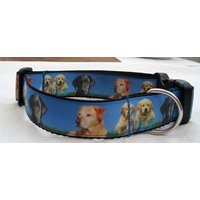 Labradorit Golden Retriever Hundehalsband Passende Leine Erhältlich von Emmabeescrafts
