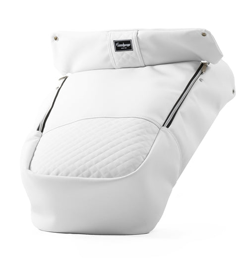 Emmaljunga Kinderwagenfußsack Fußsack Kinderwagen Buggy Ergo Lux polar white von Emmaljunga