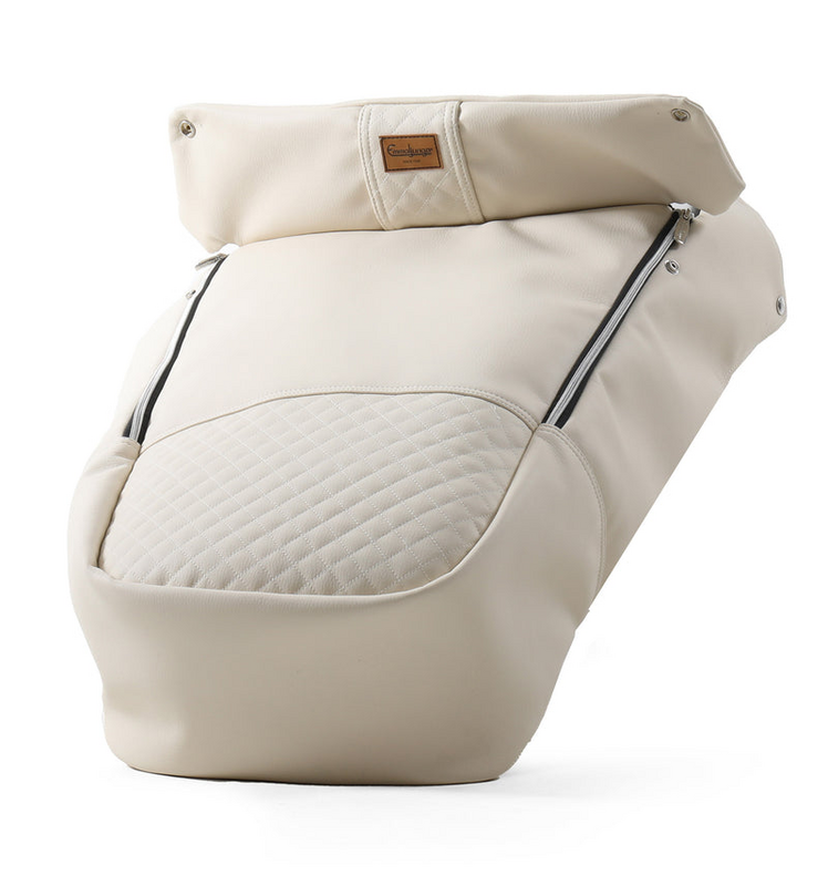 Emmaljunga NXT Ergo 2022 Fußsack Kinderwagenfußsack Winddecke sand beige von Emmaljunga