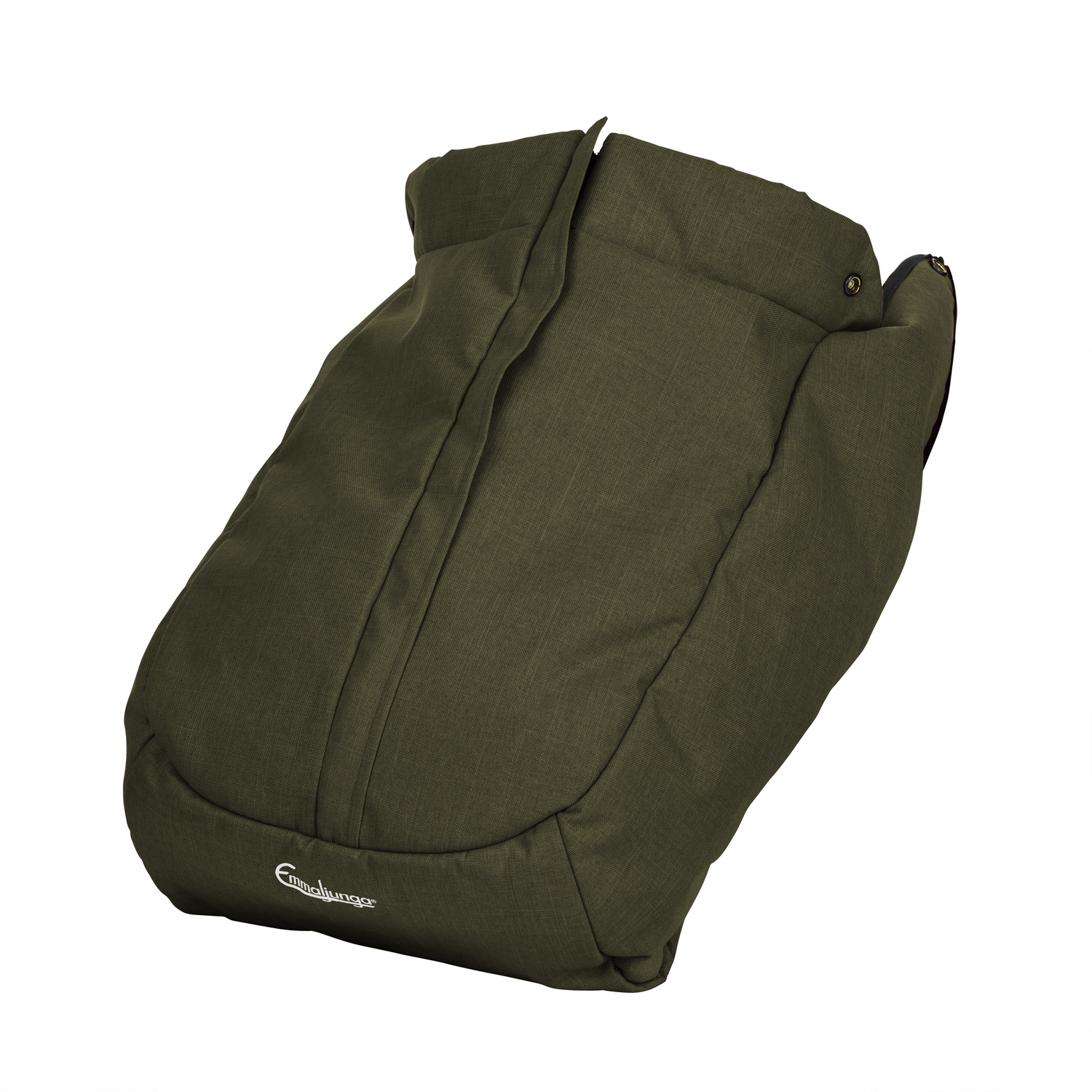 Emmaljunga NXT Flat 2022 Fußsack Kinderwagenfußsack Winddecke Outdoor Olive von Emmaljunga