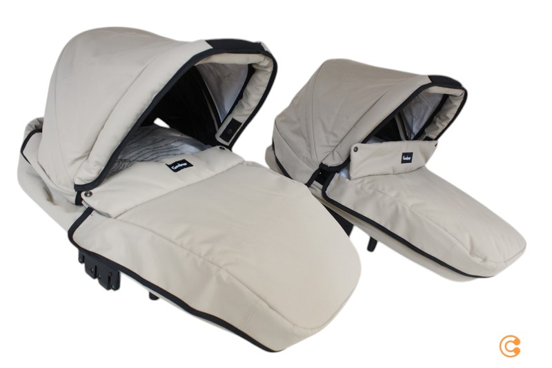 Emmaljunga Nxt Twin Classic 2 Tlg Babywanne Kinderwagenwanne Siehe Text/Foto B-Ware von Emmaljunga