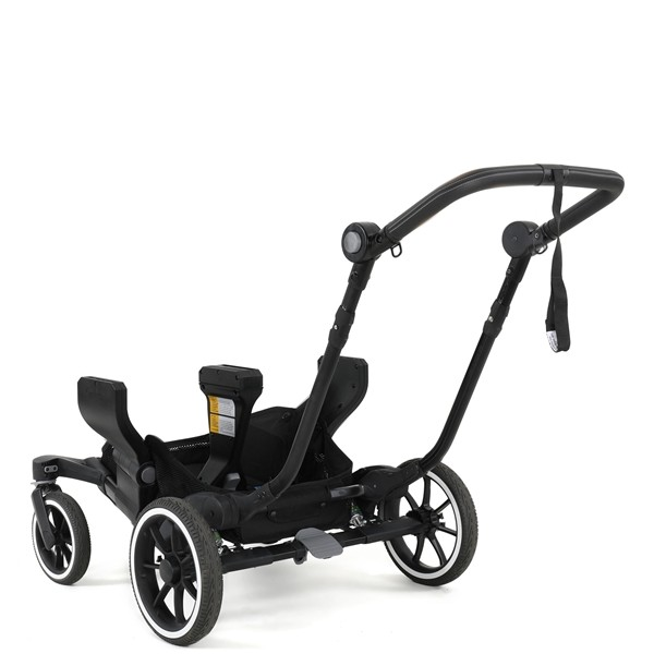 Emmaljunga Nxt Twin Gestell Kinderwagen Zwillingswagen Black 3.0 2022 B-Ware von Emmaljunga