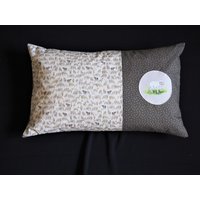 Kissenhülle Kleines Lamm Aus Baumwollstoff Acufactum Schäfchen Allover, Ca. 50 X 30 cm von EmmelotteHandmade