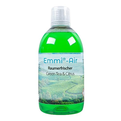 Emmi Air Raumerfrischer Citrus & Green Tea I Wasserlöslicher Raumduft für den Luftreiniger und Luftbefeuchter I Aromatisch & Erfrischend I 500ml von Emmi-dent