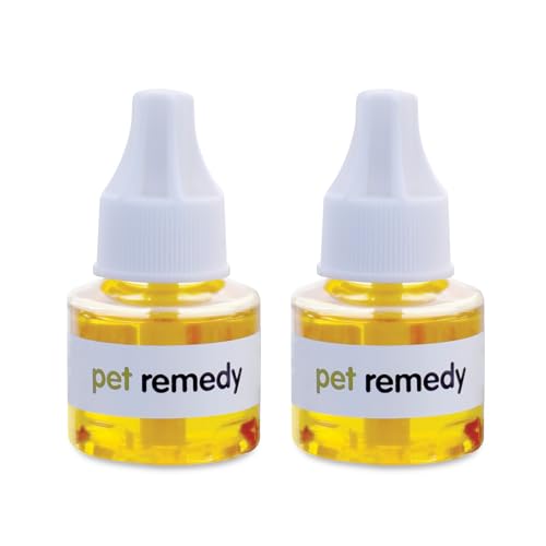 Emmi Pet Remedy Nachfüllpack Duftstecker 2x40 ml – Natürliche Beruhigung für Haustiere I Anti-Stress Duftöl für Hunde, Katzen, Kleintiere I 8 Wochen Entspannung pro Flasche Emmi Pet Remedy Nachfüllpack Duftstecker 2x40 ml – Natürliche Beruhigung für Haustiere I Anti-Stress Duftöl für Hunde, Katzen, Kleintiere I 8 Wochen Entspannung pro Flasche von Emmi-pet