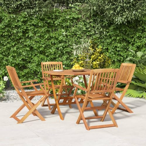 Emmtore 5-TLG. Garten-Essgruppe Massivholz Akazie Gartenmöbel Set Gartengarnitur Sitzgruppe Gartenset Sitzgarnitur Gartentisch Tisch Stuhl Gartenstuhl Mit Armlehnen Emmtore 5-TLG. Garten-Essgruppe Massivholz Akazie Gartenmöbel Set Gartengarnitur Sitzgruppe Gartenset Sitzgarnitur Gartentisch Tisch Stuhl Gartenstuhl Mit Armlehnen von Emmtore
