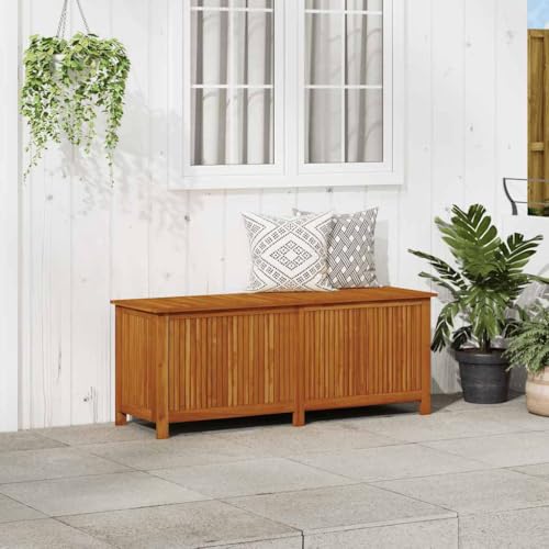 Emmtore Akazienholz Massiv Garten Aufbewahrungsbox Auflagenbox Gartentruhe Kissenbox Gartenbox Kissentruhe Gartentruhe Truhe,150 x 50 x 58 cm Emmtore Akazienholz Massiv Garten Aufbewahrungsbox Auflagenbox Gartentruhe Kissenbox Gartenbox Kissentruhe Gartentruhe Truhe,150 x 50 x 58 cm von Emmtore