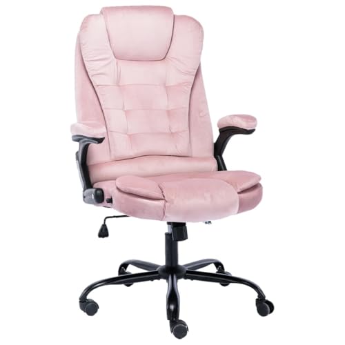 Emmtore Bürostuhl Massage Höhenverstellbar Heizfunktion Liegefunktion Chefsessel Bürosessel Schreibtischstuhl Sportsitz Gaming Racing Stuhl Rosa Samt Emmtore Bürostuhl Massage Höhenverstellbar Heizfunktion Liegefunktion Chefsessel Bürosessel Schreibtischstuhl Sportsitz Gaming Racing Stuhl Rosa Samt von Emmtore