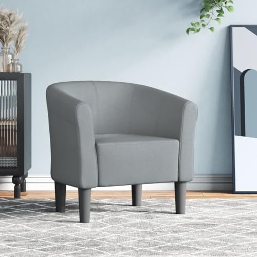 Emmtore Clubsessel Sessel Sitz Armlehnen, Cocktailsessel Loungesessel Relaxsessel Polstersessel Hellgrau Stoff Emmtore Clubsessel Sessel Sitz Armlehnen, Cocktailsessel Loungesessel Relaxsessel Polstersessel Hellgrau Stoff von Emmtore
