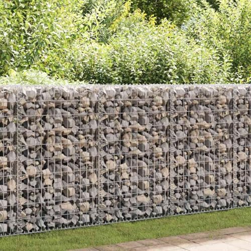 Emmtore Gabionenwand mit Abdeckung Verzinkter Stahl Gabione Steingabionen Steinkorb Gabionen Wand Drahtkorb Draht Mauer Verzinkter 60x50x100 cm Emmtore Gabionenwand mit Abdeckung Verzinkter Stahl Gabione Steingabionen Steinkorb Gabionen Wand Drahtkorb Draht Mauer Verzinkter 60x50x100 cm von Emmtore