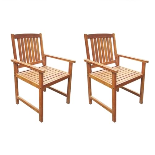 Emmtore Gartenstühle 2 STK. Massivholz Akazie Braun Emmtore Gartenstühle 2 STK. Massivholz Akazie Braun von Emmtore