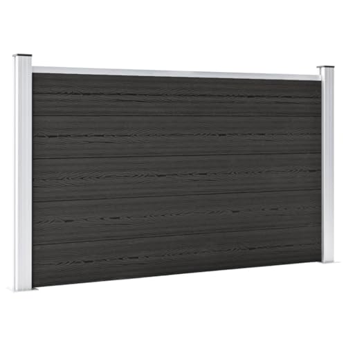 Emmtore Gartenzaun WPC Sichtschutzzaun Lamellenzaun Windschutz Sichtschutz Zaun Steckzaun Systemzaun Garten Aluminiumstange 180×105 cm Grau Emmtore Gartenzaun WPC Sichtschutzzaun Lamellenzaun Windschutz Sichtschutz Zaun Steckzaun Systemzaun Garten Aluminiumstange 180×105 cm Grau von Emmtore