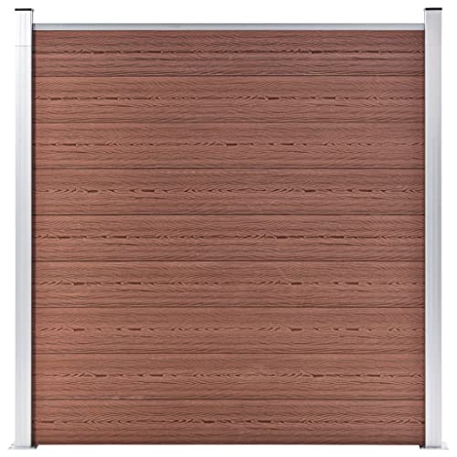 Emmtore Gartenzaun WPC Sichtschutzzaun Windschutzzaun Lamellenzaun Windschutz Sichtschutz Zaun Element Terrasse Garten 1737x186 cm Braun Emmtore Gartenzaun WPC Sichtschutzzaun Windschutzzaun Lamellenzaun Windschutz Sichtschutz Zaun Element Terrasse Garten 1737x186 cm Braun von Emmtore