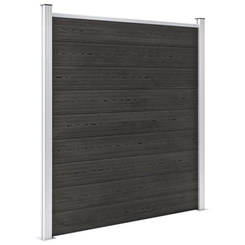 Emmtore Gartenzaun WPC Sichtschutzzaun Windschutzzaun Lamellenzaun Windschutz Sichtschutz Zaun Element Terrasse Garten 180×186 cm Grau Emmtore Gartenzaun WPC Sichtschutzzaun Windschutzzaun Lamellenzaun Windschutz Sichtschutz Zaun Element Terrasse Garten 180×186 cm Grau von Emmtore