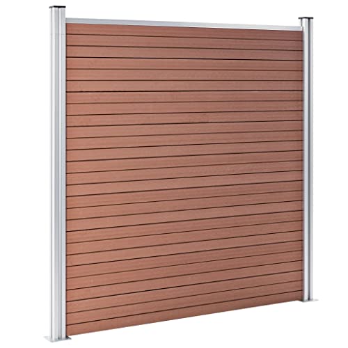 Emmtore Gartenzaun WPC Sichtschutzzaun Windschutzzaun Lamellenzaun Windschutz Sichtschutz Zaun Element Terrasse Garten 872x186 cm Braun Emmtore Gartenzaun WPC Sichtschutzzaun Windschutzzaun Lamellenzaun Windschutz Sichtschutz Zaun Element Terrasse Garten 872x186 cm Braun von Emmtore