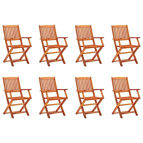 Emmtore Klappbare Gartenstühle 8 STK. Eukalyptusholz Massiv Gartenstuhl Klappbar Holzstuhl Stuhl Stühle Gartenmöbel Terrassenstuhl Balkonstuhl Essstuhl Klappstuhl Sessel Massivholz Eukalyptus Emmtore Klappbare Gartenstühle 8 STK. Eukalyptusholz Massiv Gartenstuhl Klappbar Holzstuhl Stuhl Stühle Gartenmöbel Terrassenstuhl Balkonstuhl Essstuhl Klappstuhl Sessel Massivholz Eukalyptus von Emmtore
