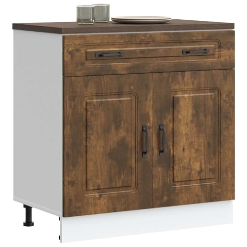 Emmtore Küchenunterschrank Kalmar Herdumbauschränke Lucca Backofenschrank, Herdschrank, Ofenschrank,Räuchereiche Holzwerkstoff Emmtore Küchenunterschrank Kalmar Herdumbauschränke Lucca Backofenschrank, Herdschrank, Ofenschrank,Räuchereiche Holzwerkstoff von Emmtore