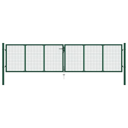 Emmtore Mesh Gartentor Doppelflügeltor Doppeltor Gartentür Zauntor Hoftor Zauntür Gartenpforte Einfahrtstor Tor Stahl,390 x 75 cm Emmtore Mesh Gartentor Doppelflügeltor Doppeltor Gartentür Zauntor Hoftor Zauntür Gartenpforte Einfahrtstor Tor Stahl,390 x 75 cm von Emmtore