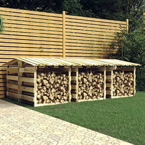 Emmtore Pergolen mit Dach 6 STK. 100x90x100 cm Kiefernholz Imprägniert von Emmtore