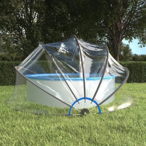 Emmtore Poolüberdachung Poolüberdachungen Pool Überdachung Pool-Kuppel Poolüberdachung Pooldach Pool Abdeckung Gartendach Schwimmbadabdeckung,467 x 234 cm Emmtore Poolüberdachung Poolüberdachungen Pool Überdachung Pool-Kuppel Poolüberdachung Pooldach Pool Abdeckung Gartendach Schwimmbadabdeckung,467 x 234 cm von Emmtore