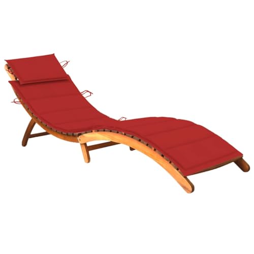 Emmtore Sonnenliege mit Auflage Akazie Akazienholz Massiv Klappbar Gartenliege Liegestuhl Holzliege Gartenmöbel Liege Relaxliege Freizeitliege Strandliege Massivholz Emmtore Sonnenliege mit Auflage Akazie Akazienholz Massiv Klappbar Gartenliege Liegestuhl Holzliege Gartenmöbel Liege Relaxliege Freizeitliege Strandliege Massivholz von Emmtore