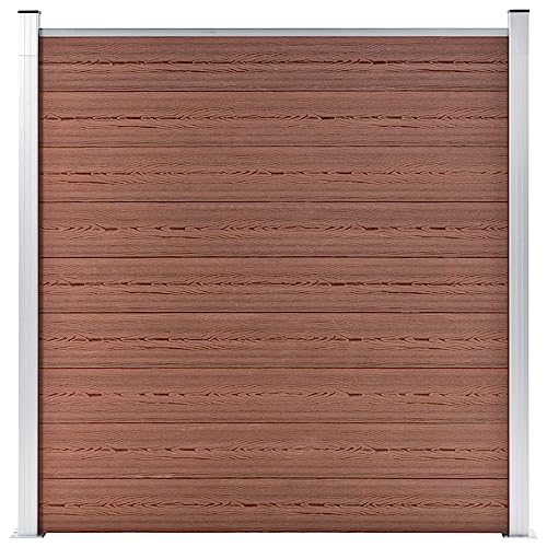 Emmtore WPC Sichtschutzzaun Windschutzzaun Lamellenzaun Windschutz Sichtschutz Zaun Element Terrasse Garten Zaun-Set 3 Quadrate + 1 Schräge 619x186 cm Braun Emmtore WPC Sichtschutzzaun Windschutzzaun Lamellenzaun Windschutz Sichtschutz Zaun Element Terrasse Garten Zaun-Set 3 Quadrate + 1 Schräge 619x186 cm Braun von Emmtore