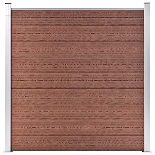 Emmtore WPC Sichtschutzzaun Windschutzzaun Lamellenzaun Windschutz Sichtschutz Zaun Element Terrasse Garten Zaun-Set 6 Quadrate + 1 Schräge 1138x186 cm Braun Emmtore WPC Sichtschutzzaun Windschutzzaun Lamellenzaun Windschutz Sichtschutz Zaun Element Terrasse Garten Zaun-Set 6 Quadrate + 1 Schräge 1138x186 cm Braun von Emmtore
