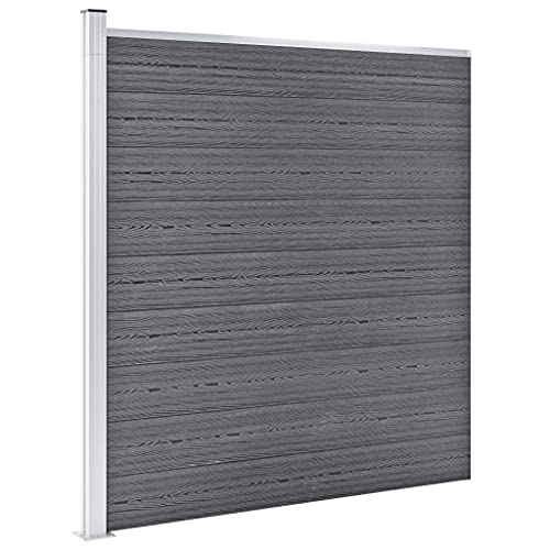 Emmtore WPC Sichtschutzzaun Windschutzzaun Lamellenzaun Windschutz Sichtschutz Zaun Element Terrasse Garten Zaun-Set 9 Quadrate + 1 Schräge 1657x186 cm Grau Emmtore WPC Sichtschutzzaun Windschutzzaun Lamellenzaun Windschutz Sichtschutz Zaun Element Terrasse Garten Zaun-Set 9 Quadrate + 1 Schräge 1657x186 cm Grau von Emmtore