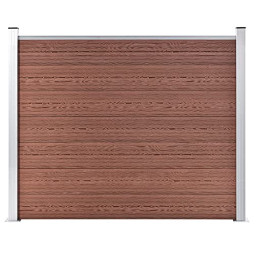 Emmtore Zaunelement WPC Gartenzaun Sichtschutzzaun Lamellenzaun Windschutz Zaun Windschutzzaun Terrasse Stecksystem Lärmschutz 180x146 cm Braun Emmtore Zaunelement WPC Gartenzaun Sichtschutzzaun Lamellenzaun Windschutz Zaun Windschutzzaun Terrasse Stecksystem Lärmschutz 180x146 cm Braun von Emmtore