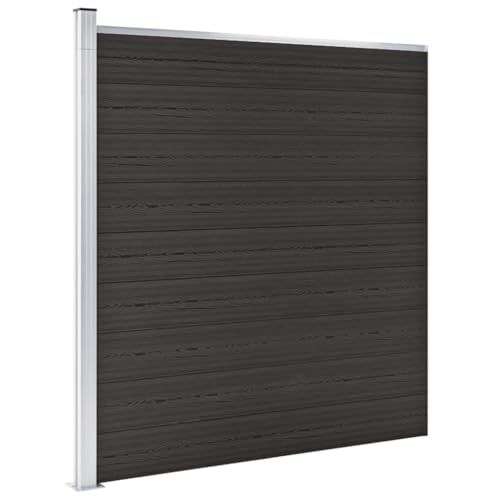 Emmtore Zaunelement WPC Sichtschutzzaun Windschutzzaun Lamellenzaun Windschutz Sichtschutz Zaun Element Terrasse Garten 175x186 cm Schwarz Emmtore Zaunelement WPC Sichtschutzzaun Windschutzzaun Lamellenzaun Windschutz Sichtschutz Zaun Element Terrasse Garten 175x186 cm Schwarz von Emmtore